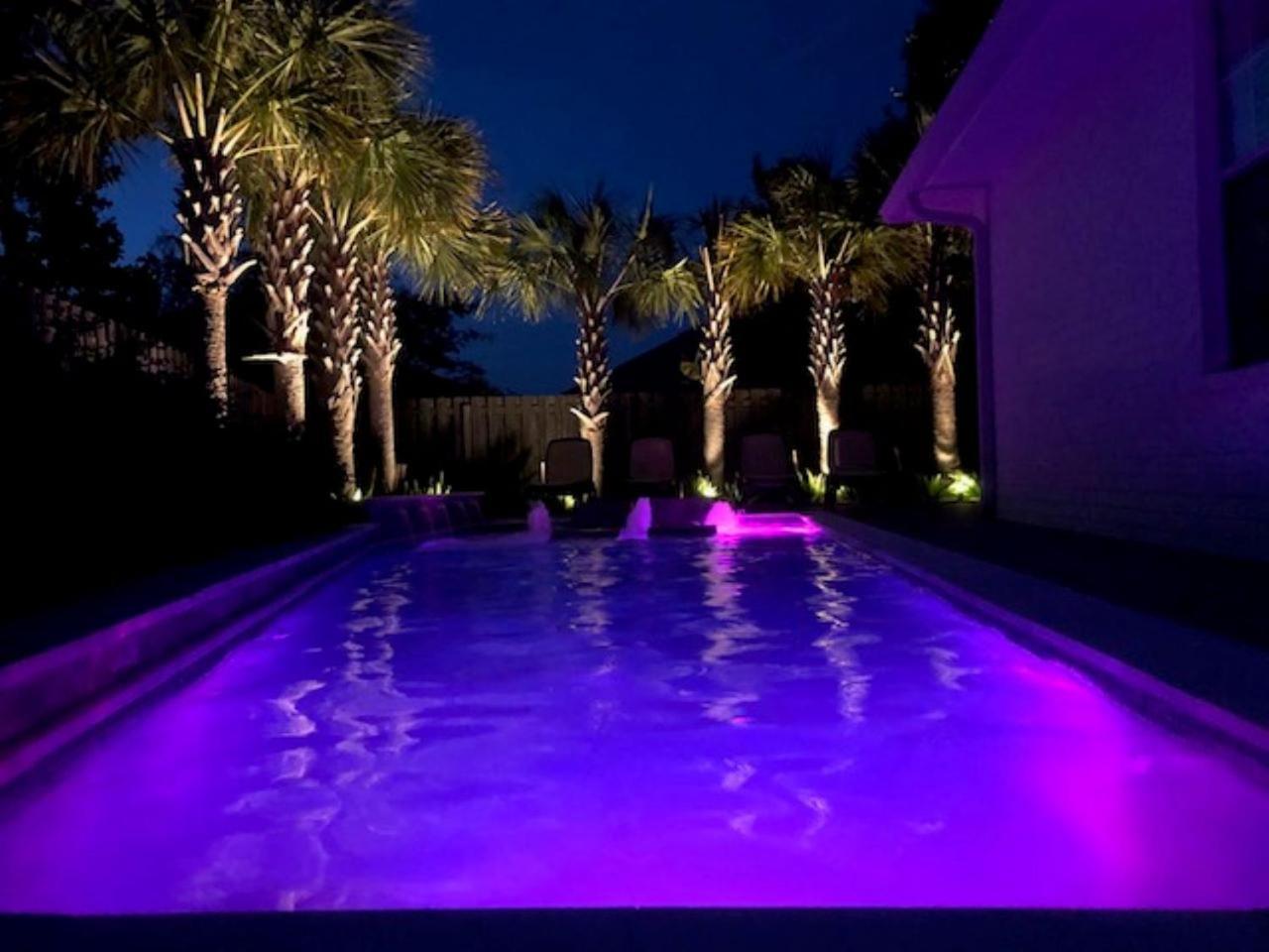 Beautiful Pet Friendly Home! Tropical Pool, Optional Golf Cart & Pool Heat, Minutes To Beach Destin Kültér fotó