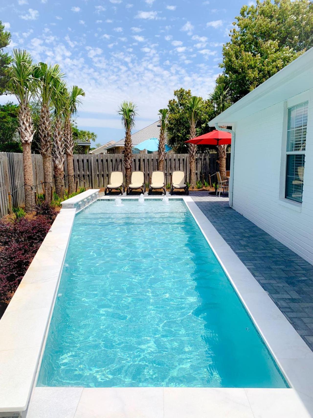 Beautiful Pet Friendly Home! Tropical Pool, Optional Golf Cart & Pool Heat, Minutes To Beach Destin Kültér fotó