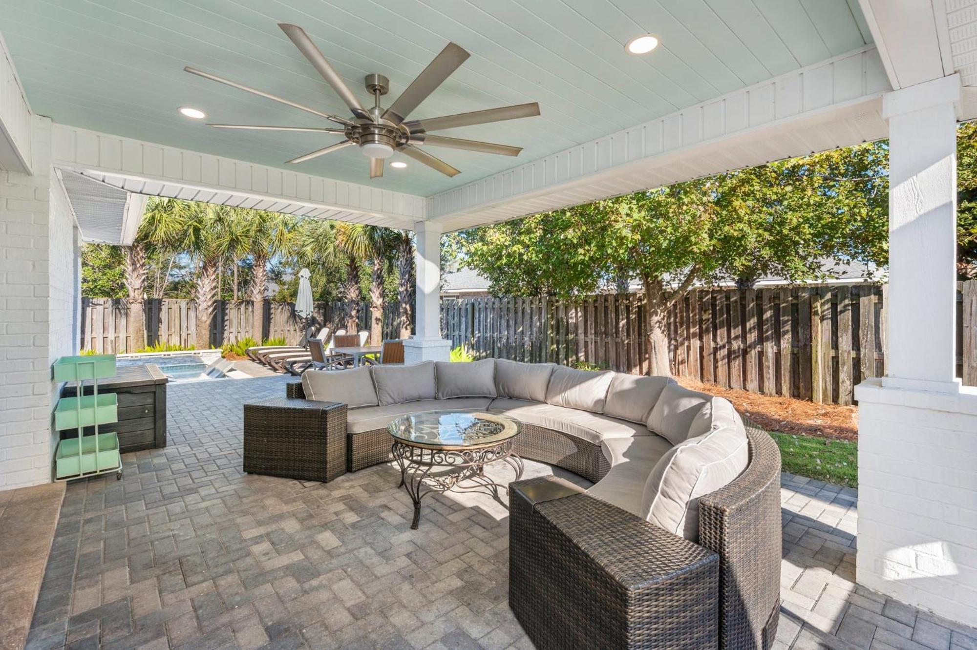 Beautiful Pet Friendly Home! Tropical Pool, Optional Golf Cart & Pool Heat, Minutes To Beach Destin Kültér fotó
